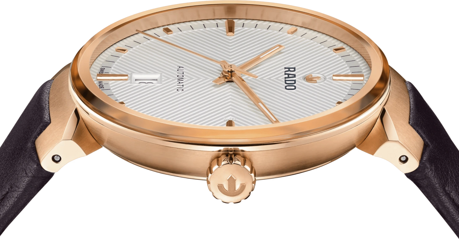 Rado,Florence 39mm,39mm,Stainless Steel,Silver White,Automatic,Day,80hours,R48905015