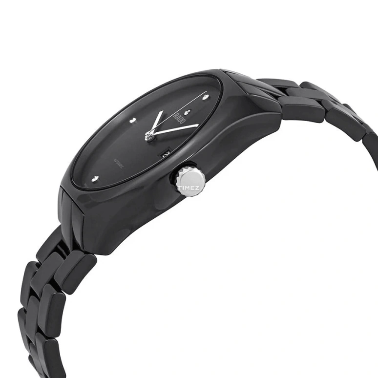 Rado,Specchio 40mm,40mm,Ceramic,Black,Automatic,Day,Sapphire,Crystal Glass,R31506702