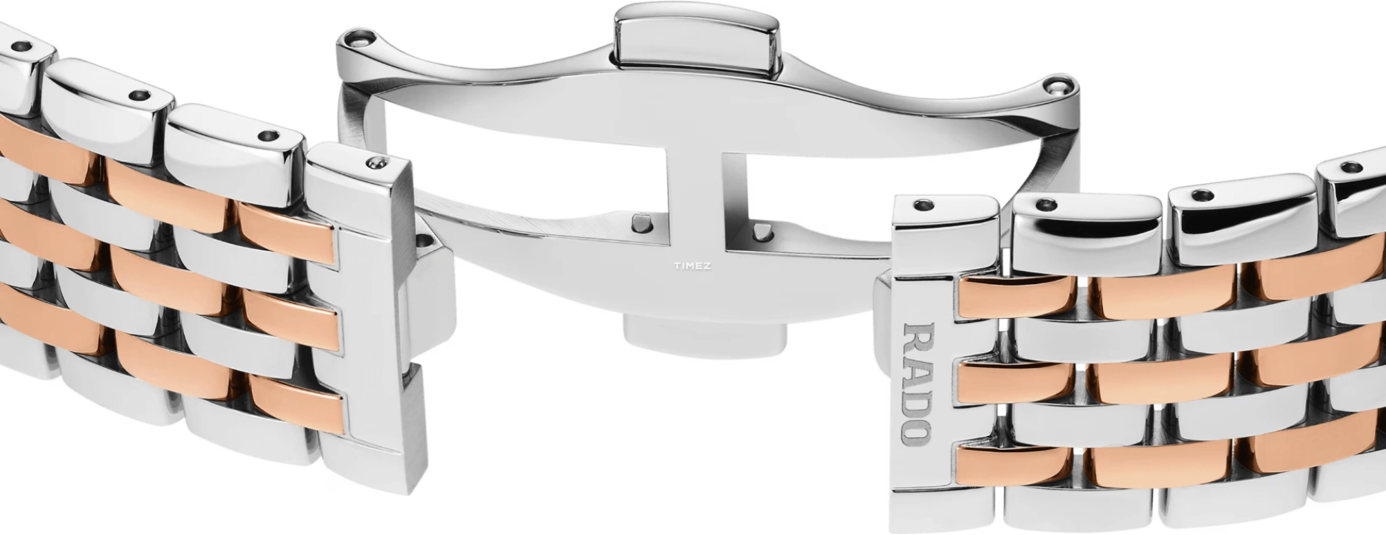 Rado,Florence 38mm,38mm,Stainless Steel,Cream,Quartz,Day,In-house Caliber,R48912403