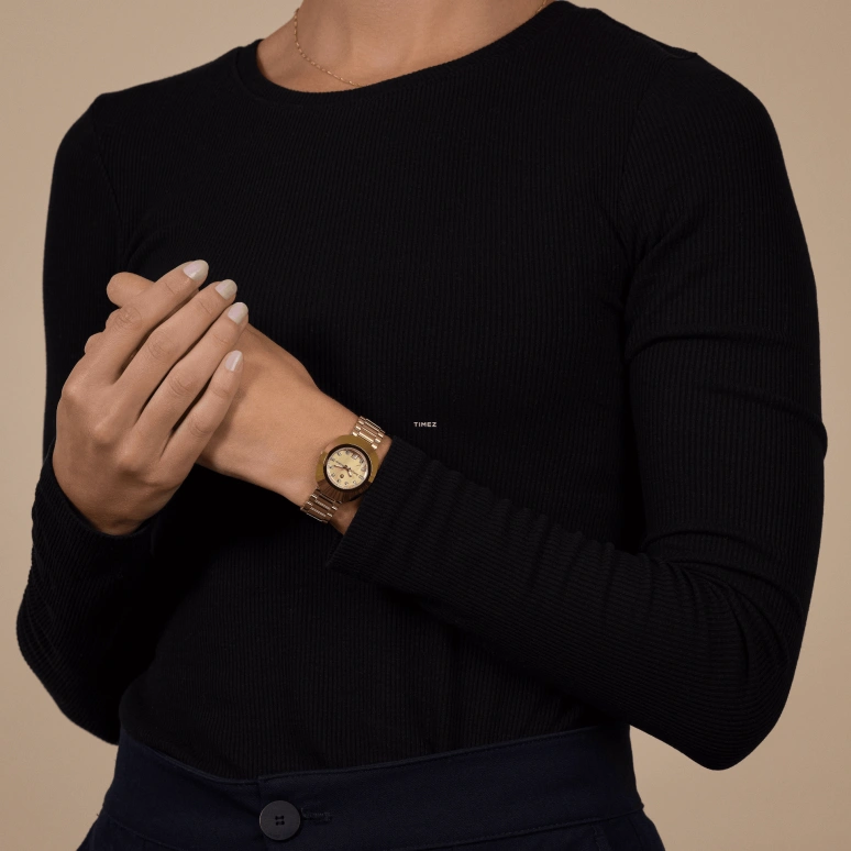 Rado,The Original 27.30mm,27.30mm,Stainless Steel,Gold,Automatic,Day,44hours,R12416633