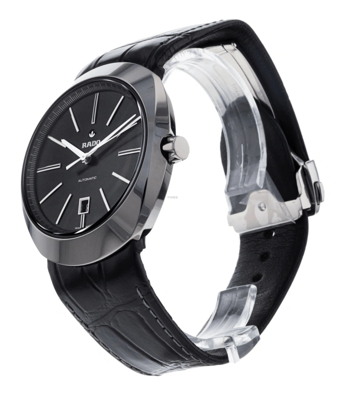 Rado,D-Star 42mm,42mm,Stainless Steel,Black,Automatic,Day,42hours,R15760155