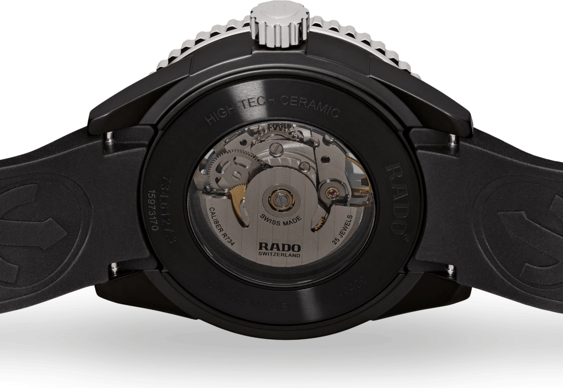 Rado,Captain Cook 43mm,43mm,Ceramic,Black,Automatic,80hours,In-house Caliber,R32127156