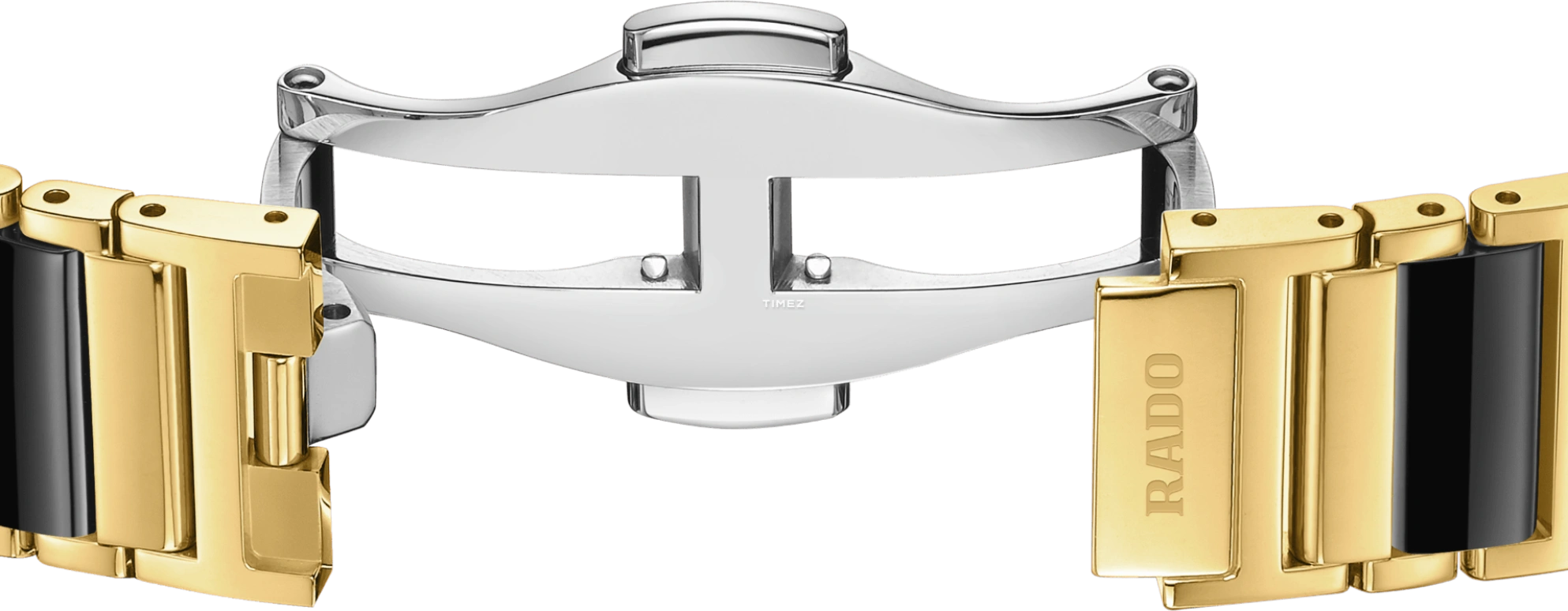 Rado,Integral 23mm,23mm,Stainless Steel,Black,Quartz,In-house Caliber,Sapphire,Crystal Glass,R20252702