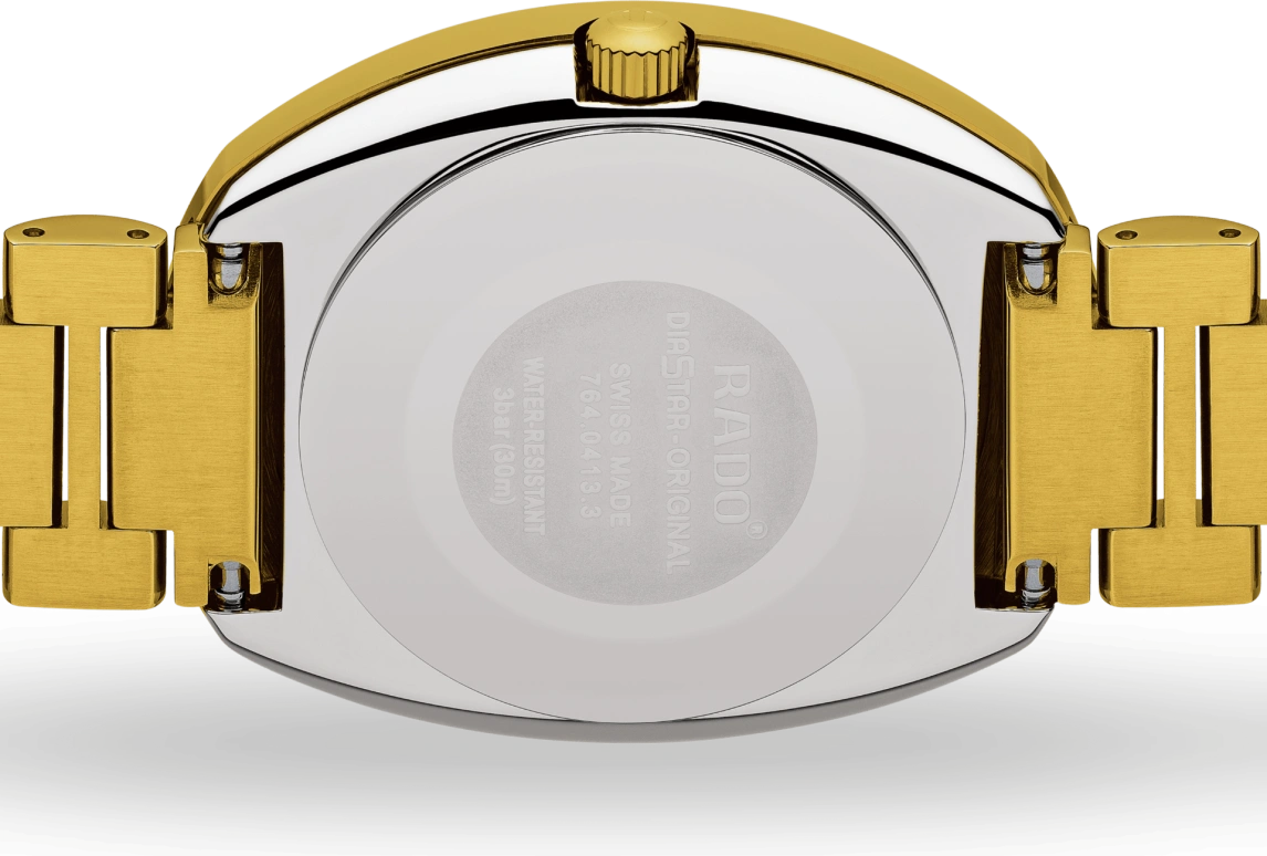 Rado,The Original 35mm,35mm,Stainless Steel,Gold,Automatic,Date,Day,R12413314