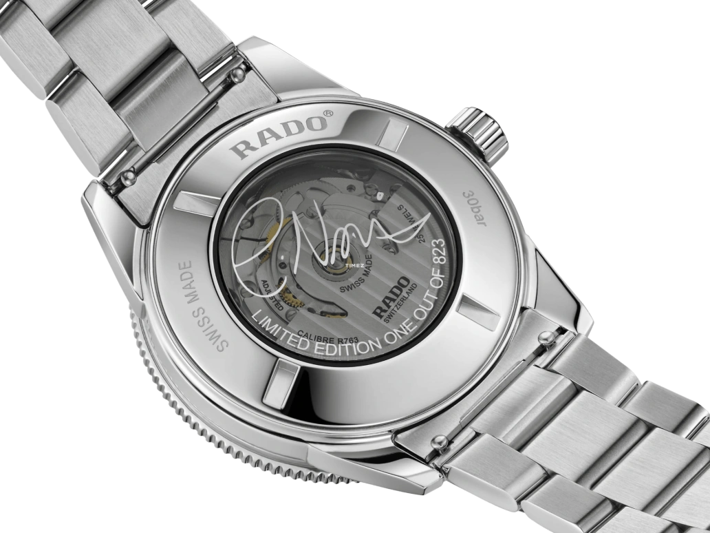 Rado,Captain Cook 42mm,42mm,Stainless Steel,Green,White,Automatic,Day,80hours,R32149318