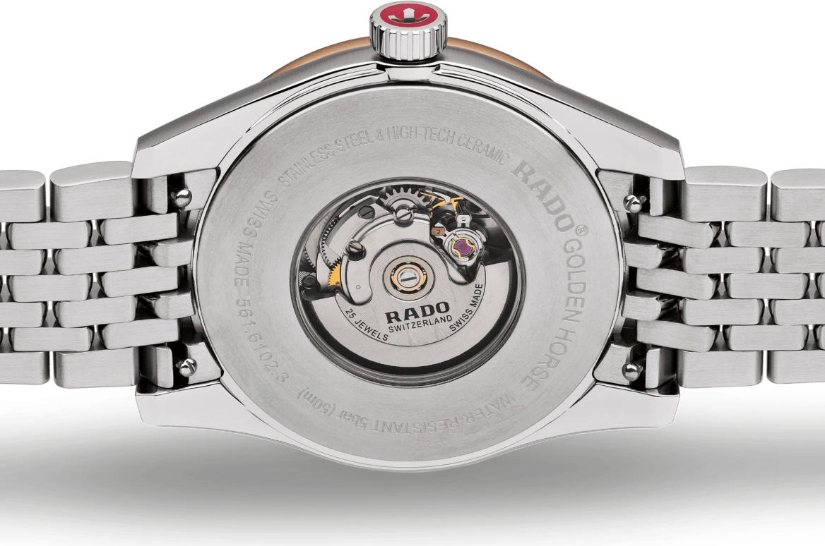 Rado,Tradition 35mm,35mm,Stainless Steel,White,Automatic,38hours,Sapphire,R33102903