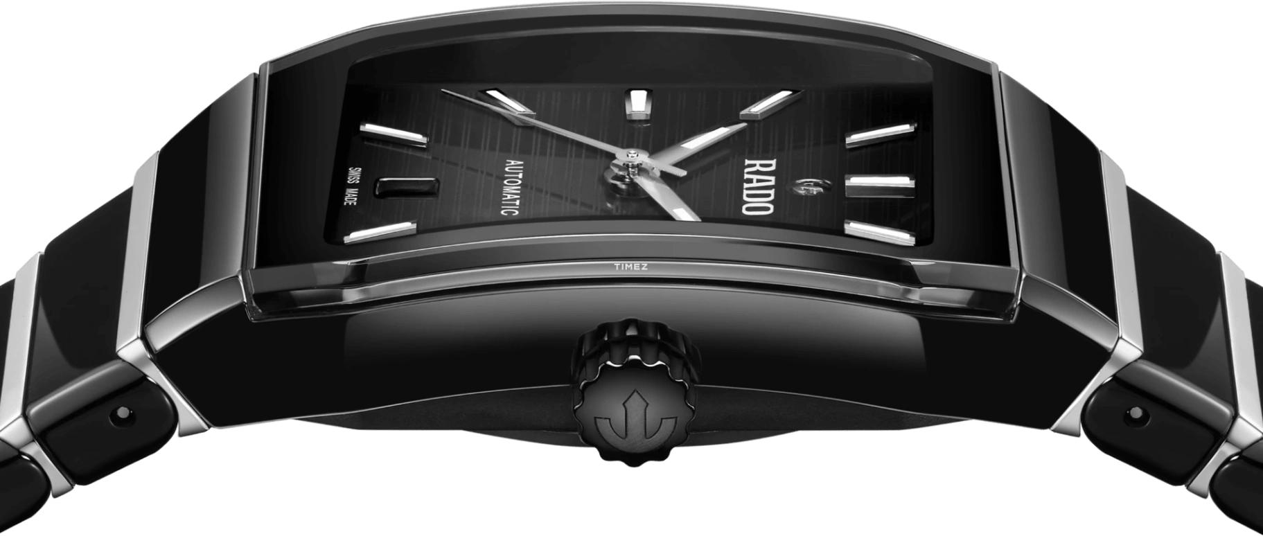 Rado,Anatom 32.50mm,32.50mm,Ceramic,Black,Automatic,Day,72hours,R10201152
