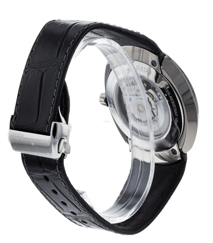 Rado,D-Star 42mm,42mm,Stainless Steel,Black,Automatic,Day,42hours,R15760155
