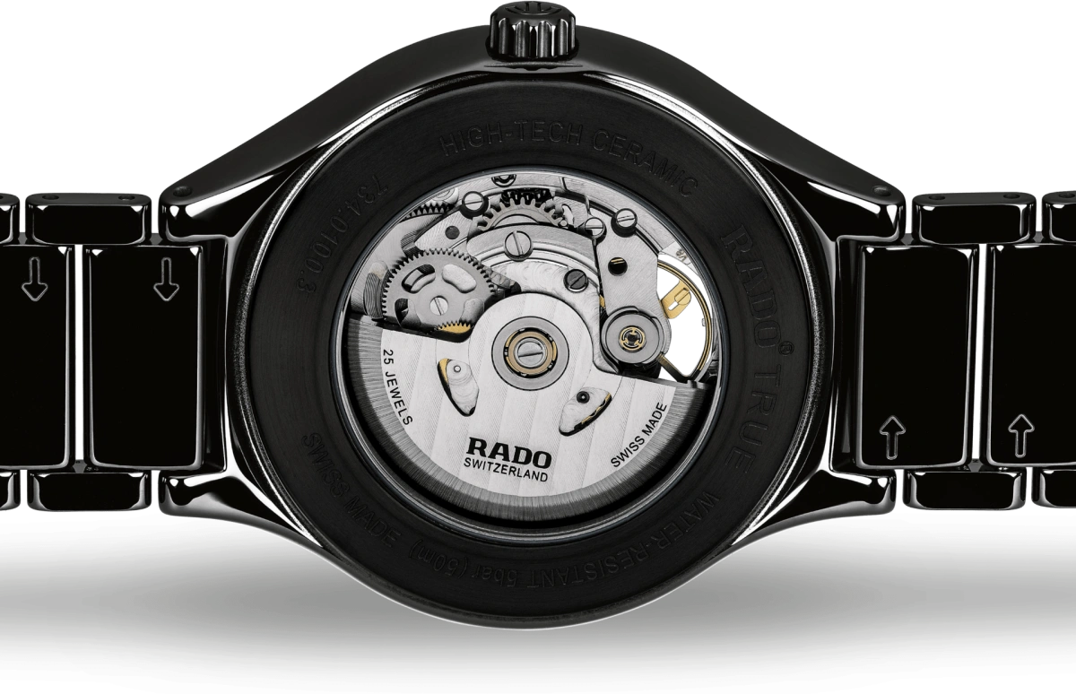 Rado,True Round 40mm,40mm,Ceramic,Automatic,80hours,Sapphire,R27100162