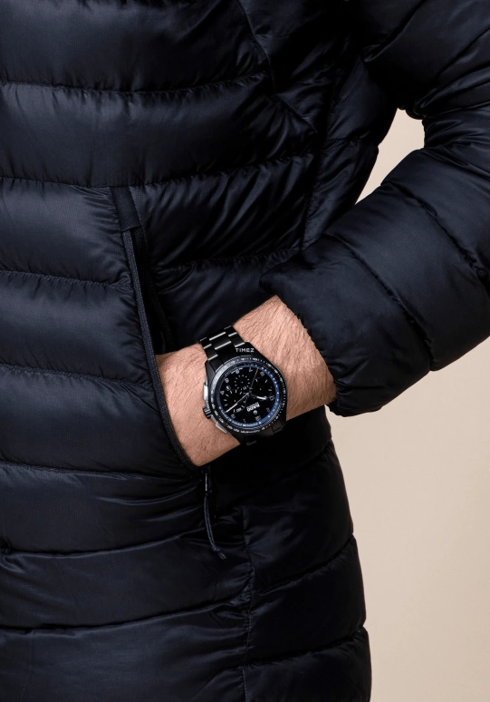 Rado,HyperChrome 45mm,45mm,Ceramic,Blue,Automatic,Chronograph,Day,R32525202