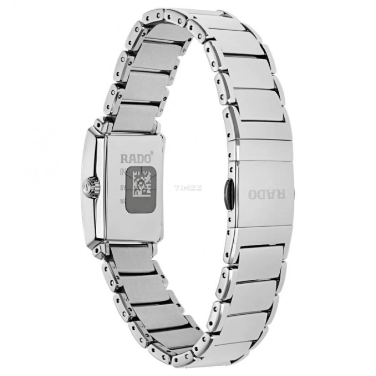 Rado,Integral 22.80x33.10mm,22.80x33.10mm,Stainless Steel,Black,Quartz,Sapphire,Crystal Glass,Rectangular,R20213713
