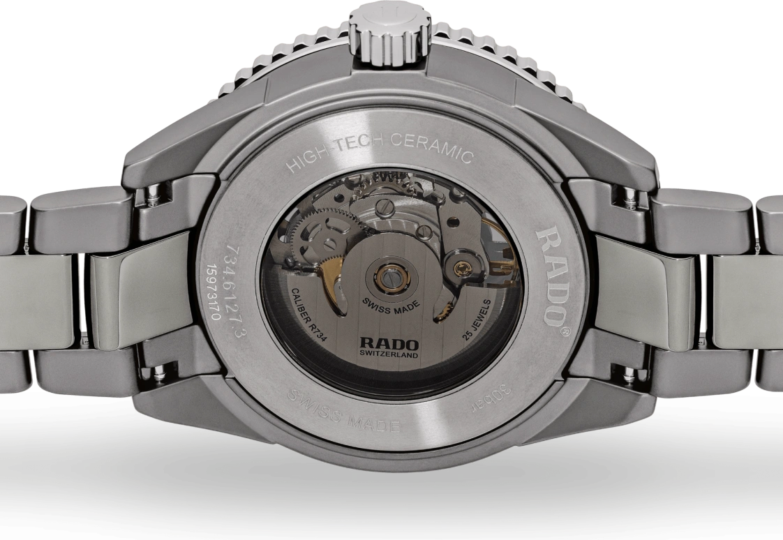 Rado,Captain Cook 43mm,43mm,Ceramic,Transparent,Automatic,80hours,In-house Caliber,R32128202