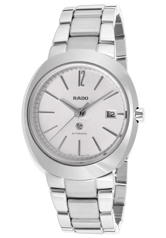 Rado,Oval 30mm,30mm,Stainless Steel,Silver,Automatic,Day,38hours,R15514103