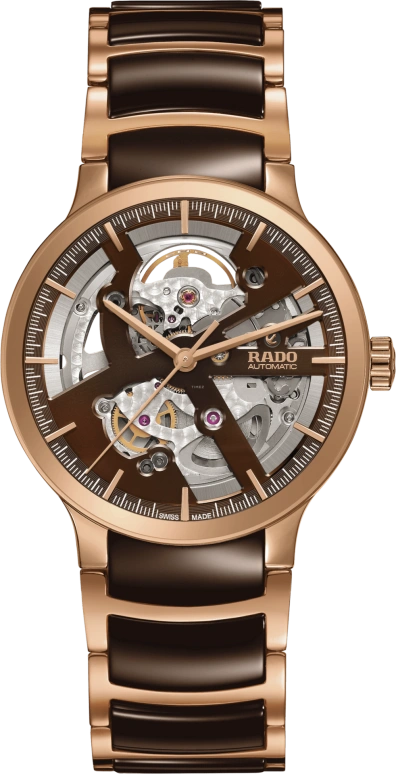 Rado,Centrix 38mm,38mm,Stainless Steel,Automatic,42hours,Sapphire,Crystal Glass,R30181312