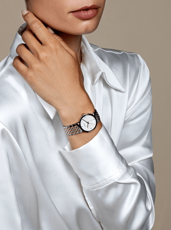 Rado,Florence 30mm,30mm,Stainless Steel,White,Quartz,Day,In-house Caliber,R48913723