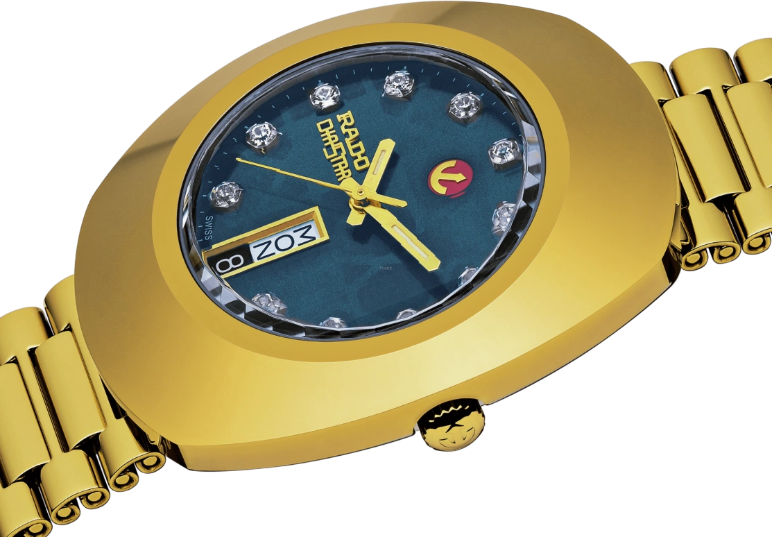 Rado,The Original 35mm,35mm,Stainless Steel,Blue,Automatic,Date,Day,R12413523