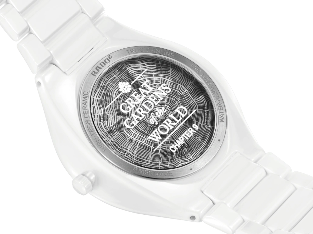 Rado,True Thinline 40mm,40mm,Ceramic,White,Grey,Automatic,Round,White,R27118902