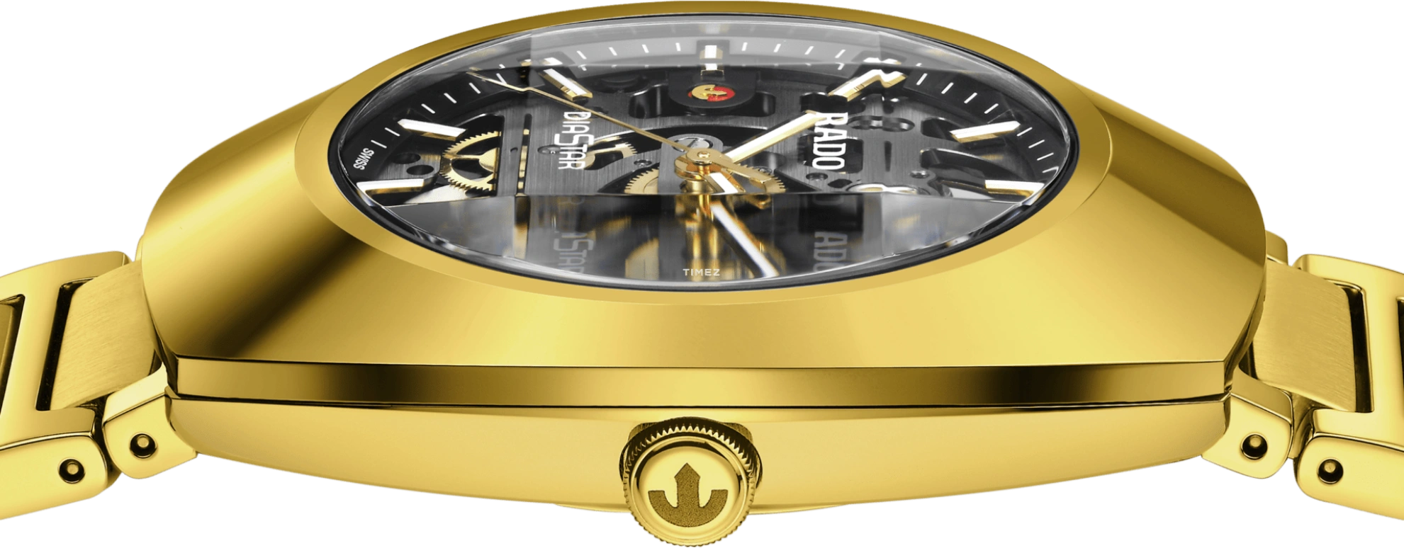 Rado,Other 38mm,38mm,Cermet,Skeleton,Automatic,Sapphire,Glass,Oval,R12164153