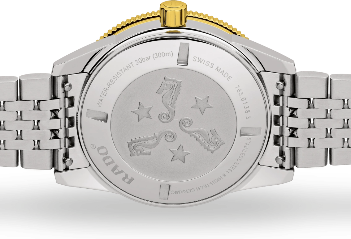 Rado,Captain Cook 42mm,42mm,Stainless Steel,Black,Automatic,Day,In-house Caliber,R32138153