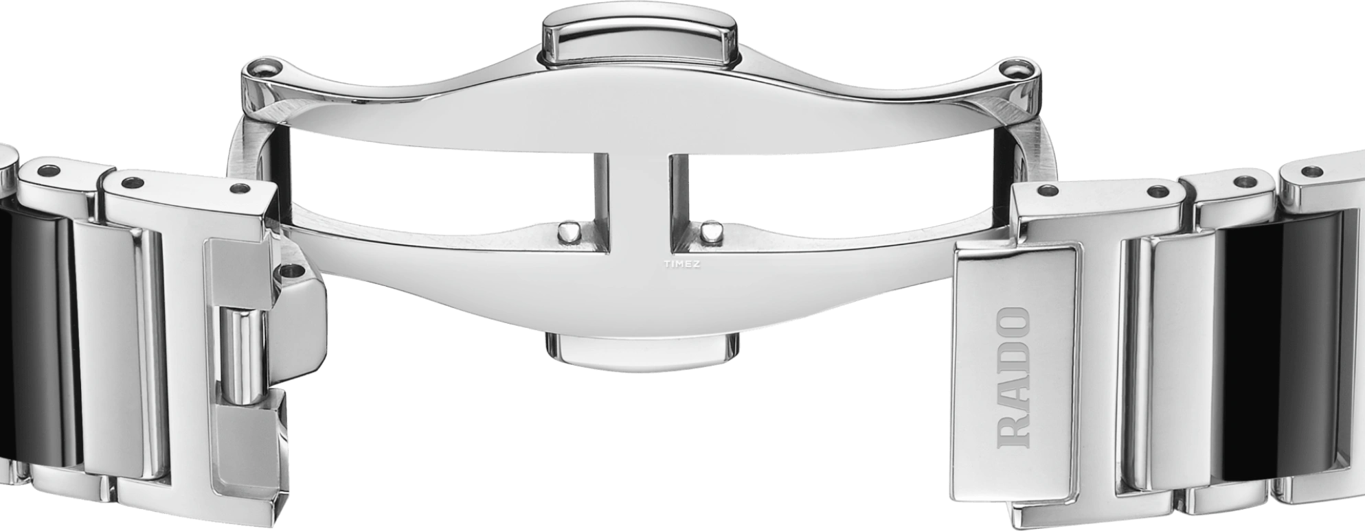 Rado,Integral 23mm,23mm,Stainless Steel,Black,Quartz,In-house Caliber,Sapphire,Crystal Glass,R20250712