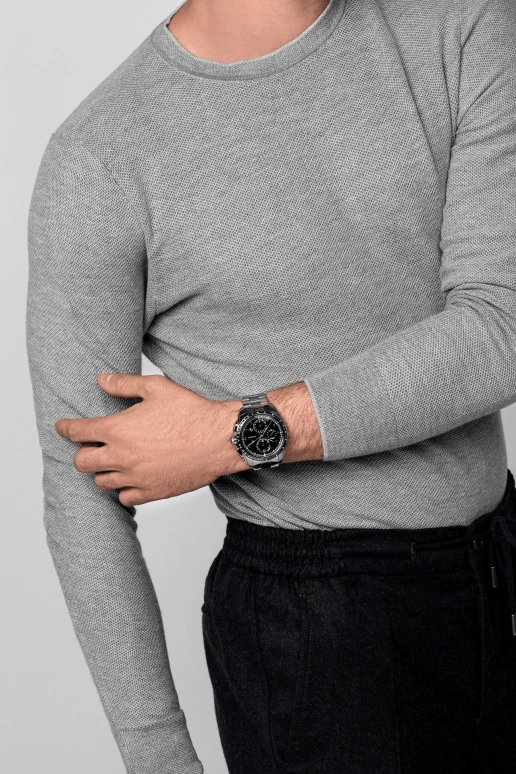 Rado,HyperChrome 44mm,44mm,Stainless Steel,Black,Automatic,60hours,Sapphire,R32042153