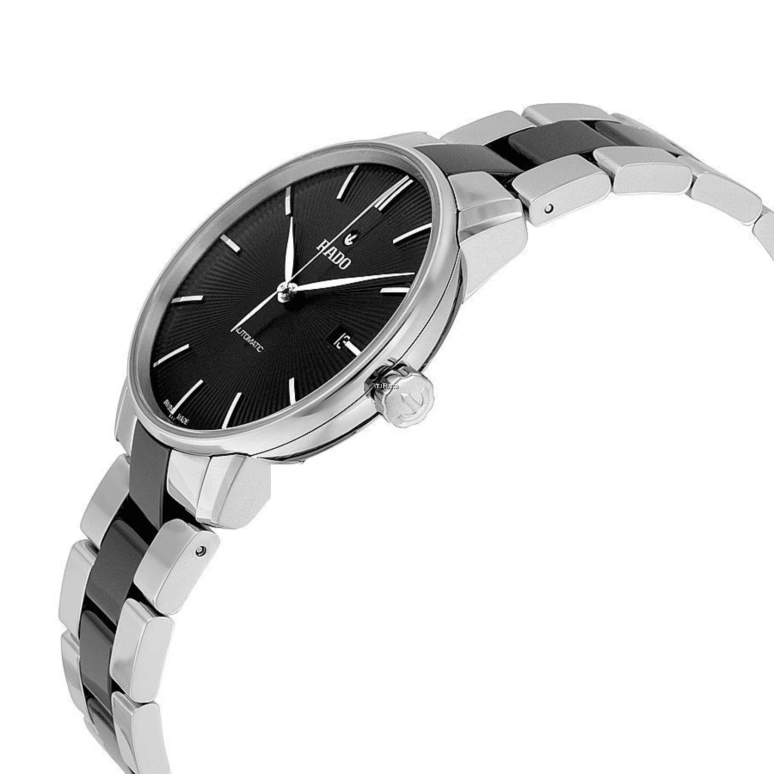 Rado,Coupole 32mm,32mm,Stainless Steel,Black,Automatic,38hours,Sapphire,Crystal Glass,R22862152
