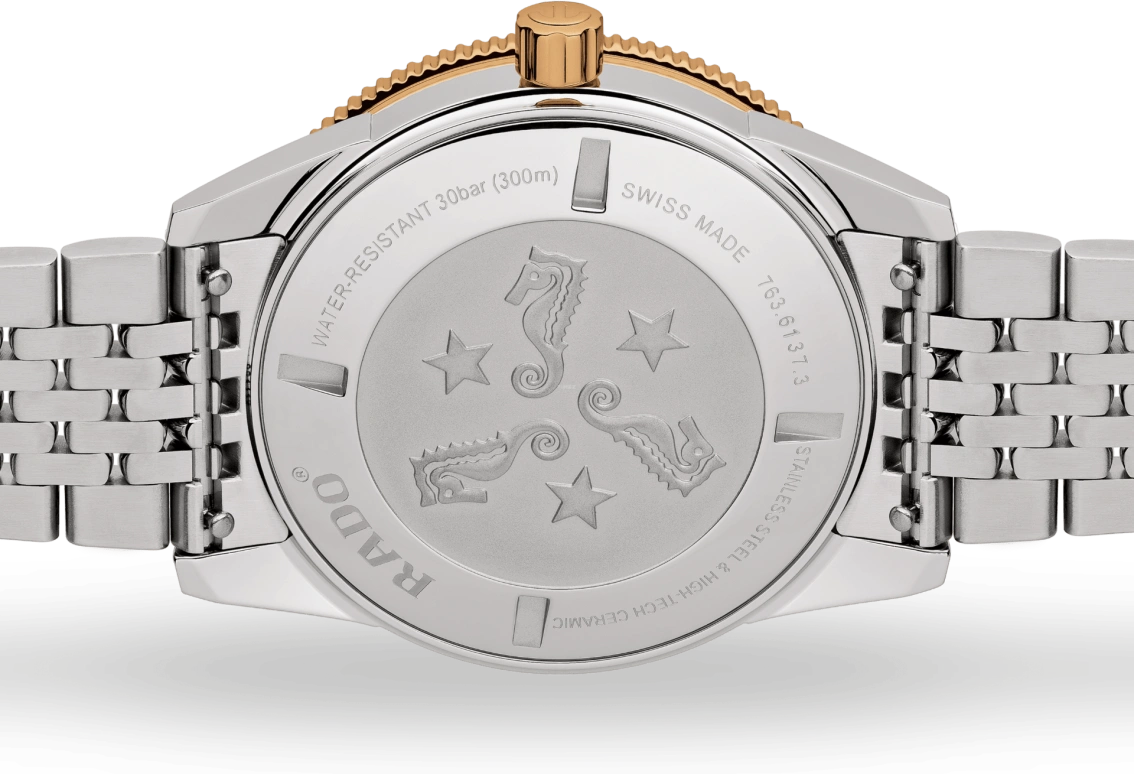 Rado,Captain Cook 42mm,42mm,Stainless Steel,Black,Automatic,Day,In-house Caliber,R32137153