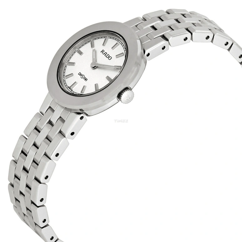 Rado,DiaMaster 26mm,26mm,Stainless Steel,Silver White,Quartz,Sapphire,Crystal Glass,Round,R14342013