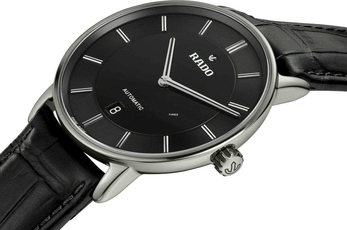 Rado,DiaMaster 41mm,41mm,Ceramos,Black,Automatic,Day,Sapphire,Crystal Glass,R14067166