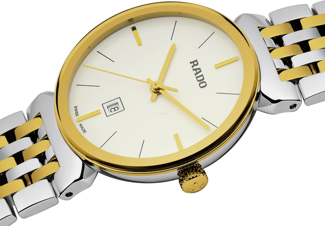 Rado,Florence 30mm,30mm,Stainless Steel,White,Quartz,Day,In-house Caliber,R48913023