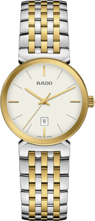 Rado,Florence 30mm,30mm,Stainless Steel,White,Quartz,Day,In-house Caliber,R48913023