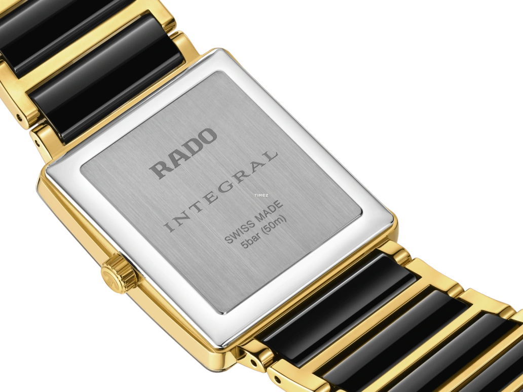 Rado,Integral 31.50mm,31.50mm,Stainless Steel,Black,Quartz,Day,In-house Caliber,R20256162