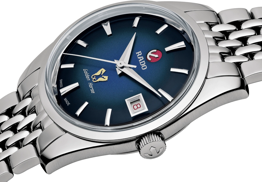 Rado,Tradition 37mm,37mm,Stainless Steel,Blue,Automatic,Day,In-house Caliber,R33930203