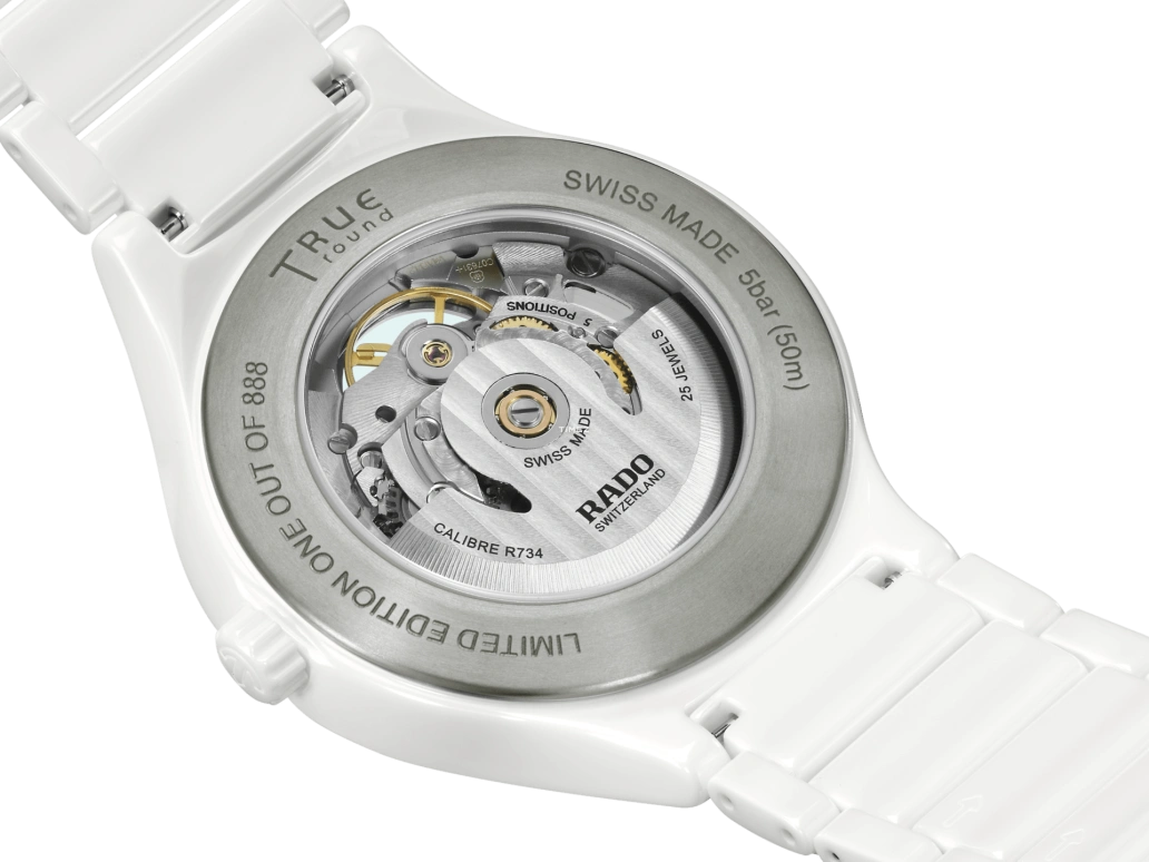 Rado,True Round 40mm,40mm,Ceramic,Skeleton,Automatic,80hours,In-house Caliber,R27115022