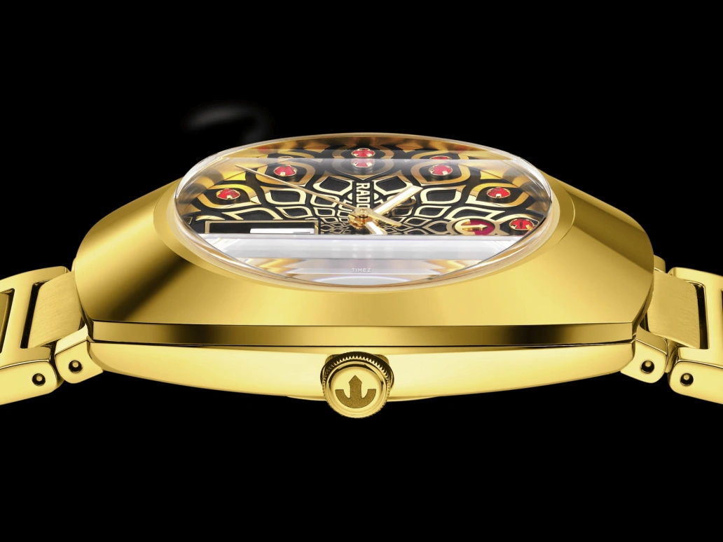 Rado,DiaStar Original 38mm,38mm,Stainless Steel,Gold,Black,Automatic,Date,Day,R12161653