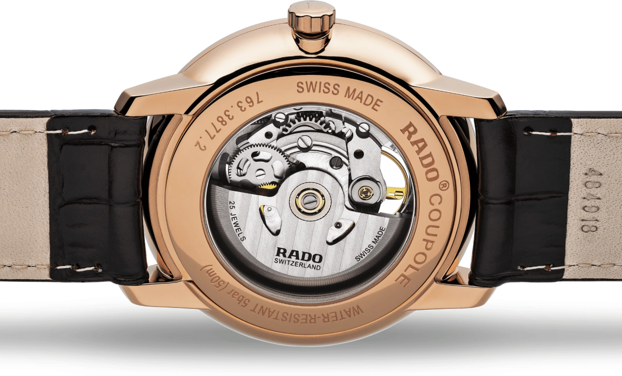 Rado,Coupole 41mm,41mm,Stainless Steel,Blue,Automatic,80hours,In-house Caliber,R22895215