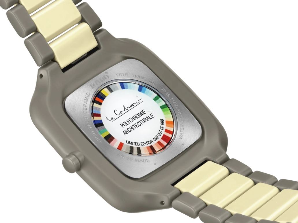 Rado,True Square 37mm,37mm,Ceramic,Green,Quartz,In-house Caliber,Sapphire,Crystal Glass,R27046172