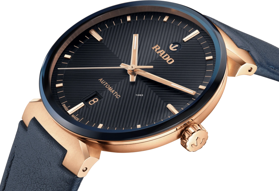 Rado,Florence 39mm,39mm,Stainless Steel,Blue,Automatic,Day,80hours,R48905205