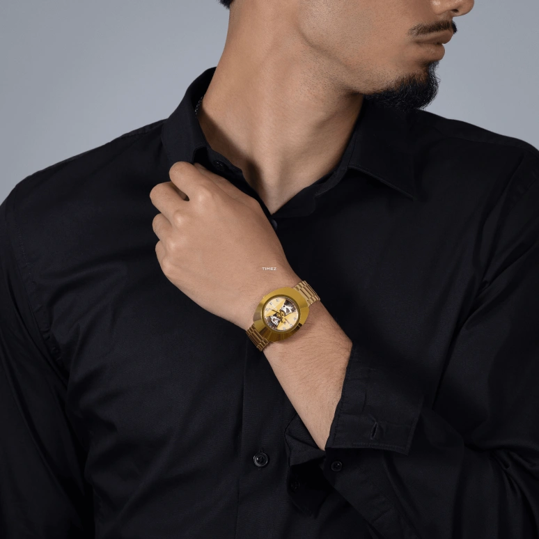 Rado,DiaStar Original 35mm,35mm,Stainless Steel,Yellow,Automatic,In-house Caliber,Sapphire,Crystal Glass,R12064263