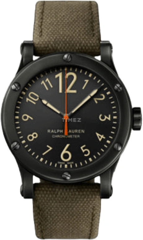 Ralph Lauren,Safari 38.70mm,38.70mm,Stainless Steel,Black,Automatic,42hours,In-house Caliber,RLR0250900