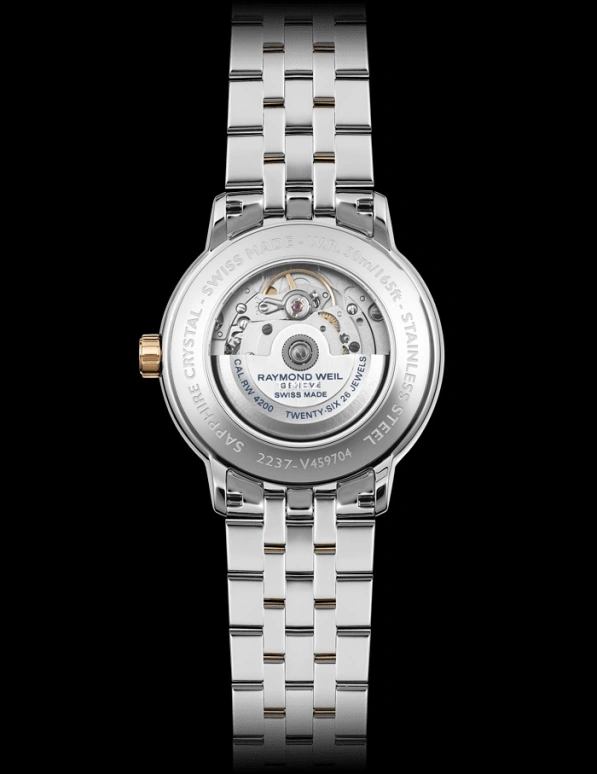 Raymond Weil,Men’s 40mm,40mm,Stainless Steel,Silver,Grey,Automatic,Day,Sapphire,Crystal Glass,2237,2237-SP5-65021