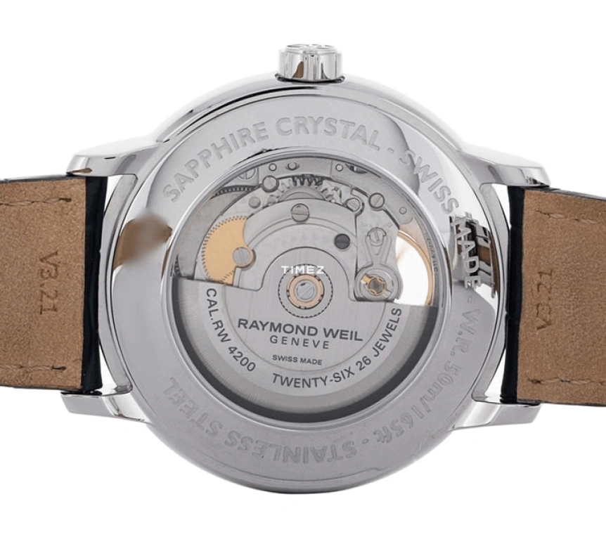 Raymond Weil,Men’s 40mm,40mm,Stainless Steel,Cream,Automatic,Tourbillon,Sapphire,Crystal Glass,2227,2227-STC-00808