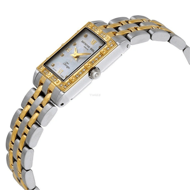 Raymond Weil,Women’s 30mm,30mm,Stainless Steel,Silver White,Quartz,Sapphire,Crystal Glass,Square,5971,5971-SPS-00995