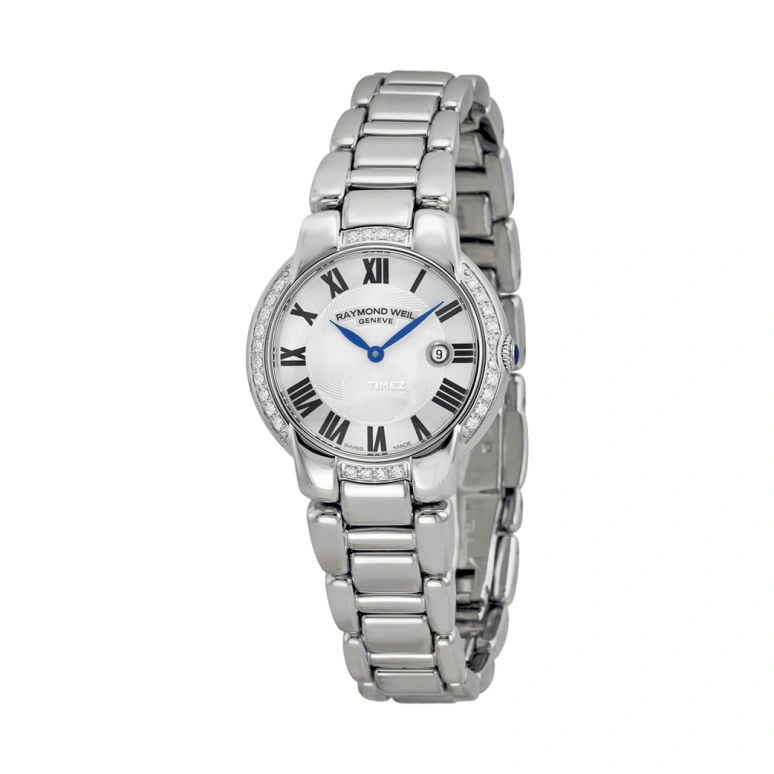 Raymond Weil,Women’s 29mm,29mm,Stainless Steel,Silver,Grey,Quartz,Day,Sapphire,Crystal Glass,5229,5229-STS-01659