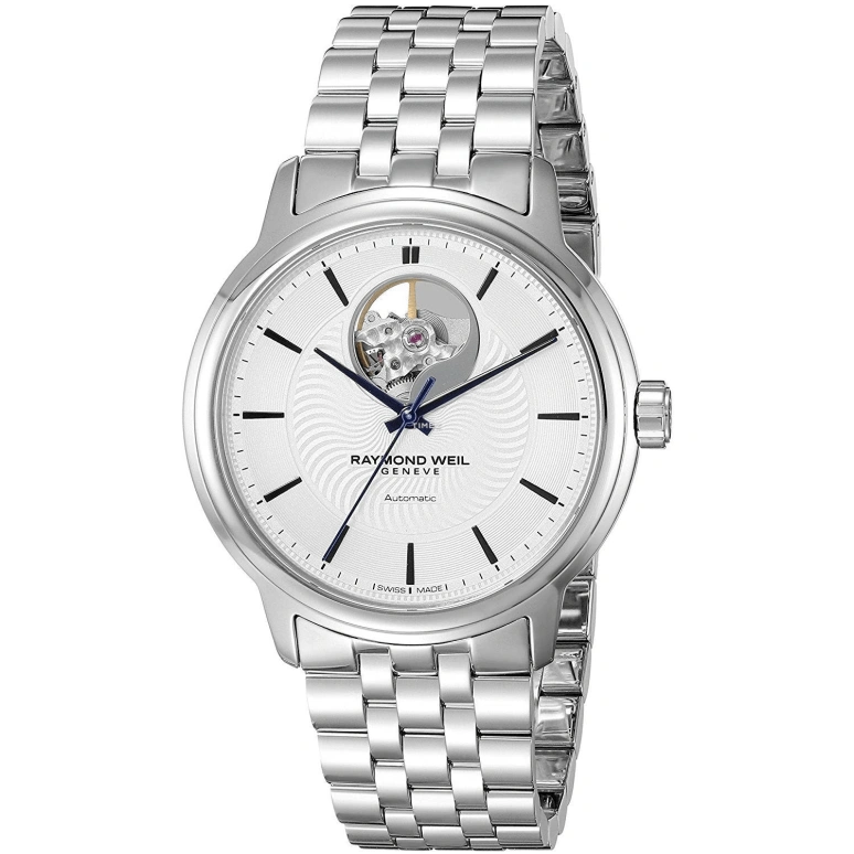 Raymond Weil,Men’s 39.50mm,39.50mm,Stainless Steel,Silver,Automatic,Sapphire,Crystal Glass,Round,2227,2227-ST-65001