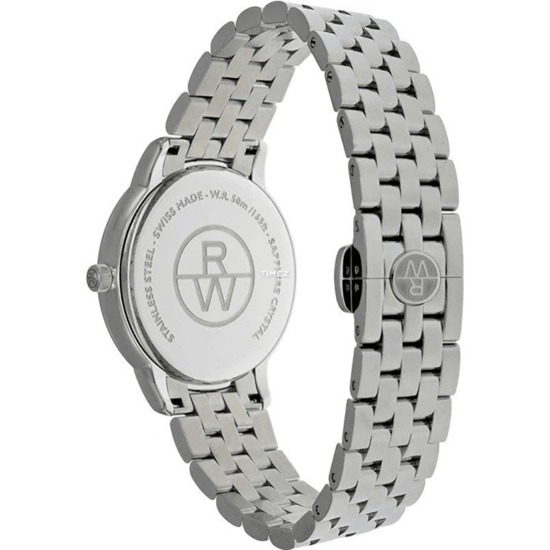 Raymond Weil,Women’s 34mm,34mm,Stainless Steel,Silver,Quartz,Day,Sapphire,Crystal Glass,5388,5388-ST-65081