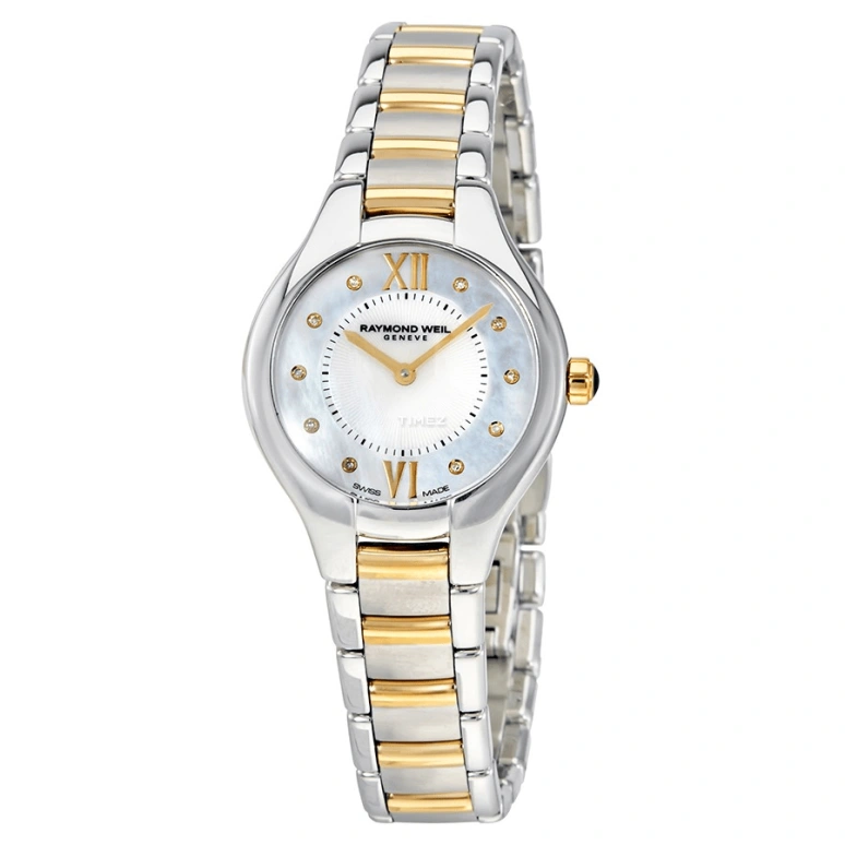 Raymond Weil,Women’s 27mm,27mm,Stainless Steel,Silver White,Quartz,Sapphire,Crystal Glass,Round,5127,5127-STP-00985