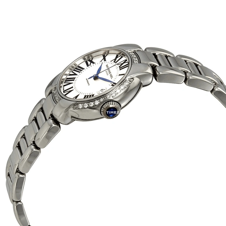 Raymond Weil,Women’s 29mm,29mm,Stainless Steel,Silver,Automatic,Day,Sapphire,Crystal Glass,2629,2629-STS-00659