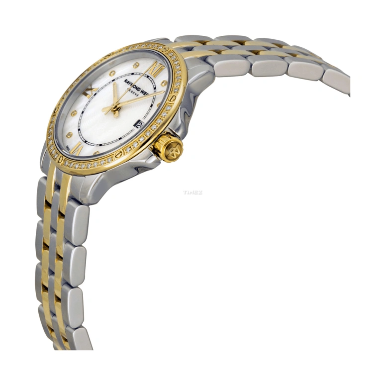 Raymond Weil,Women’s 28mm,28mm,Stainless Steel,Silver White,Quartz,Day,Sapphire,Crystal Glass,5391,5391-SPS-00995