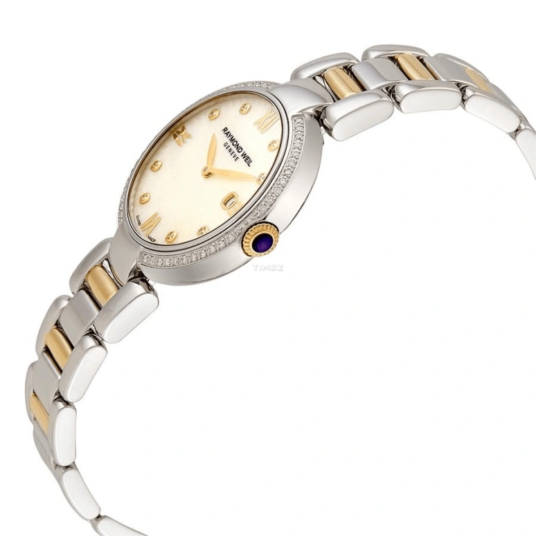 Raymond Weil,Women’s 32mm,32mm,Stainless Steel,White,Quartz,Day,Sapphire,Crystal Glass,1600,1600-SPS-00995